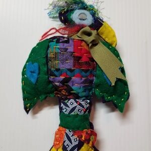 Home Decor Christmas Tree Patterned Felt Fabric Bird Ornaments (Multiple Styles)